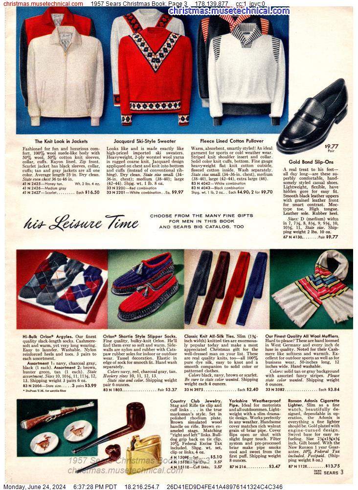 1957 Sears Christmas Book, Page 3