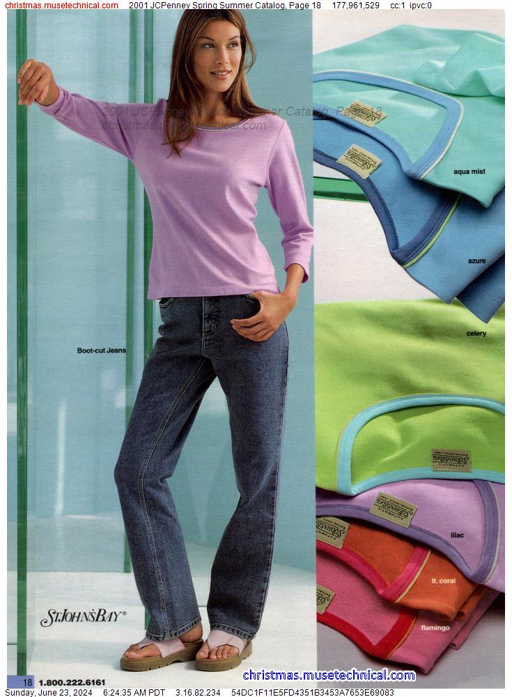 2001 JCPenney Spring Summer Catalog, Page 18