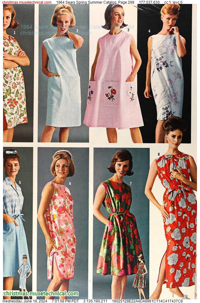 1964 Sears Spring Summer Catalog, Page 299