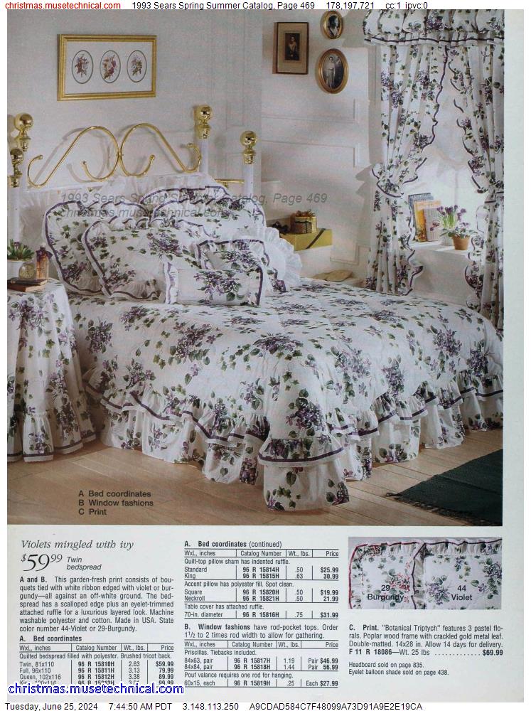 1993 Sears Spring Summer Catalog, Page 469