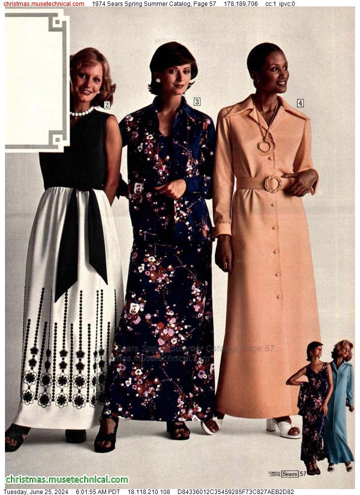 1974 Sears Spring Summer Catalog, Page 57