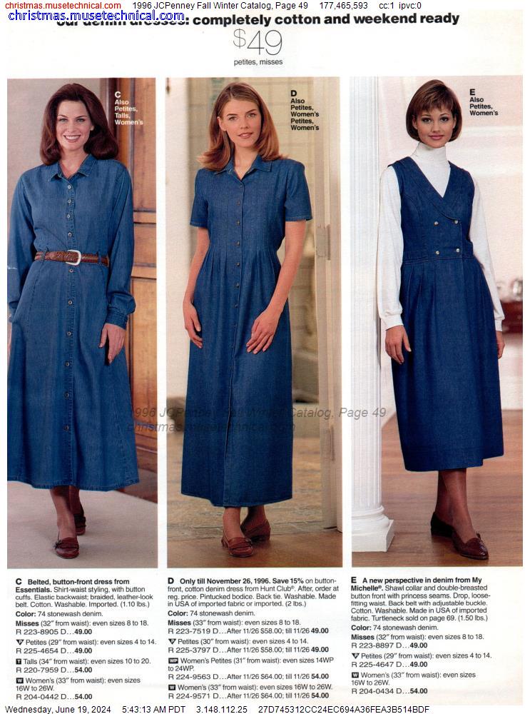 1996 JCPenney Fall Winter Catalog, Page 49