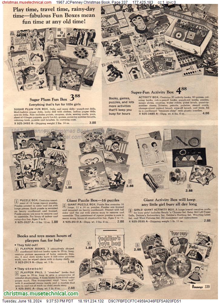 1967 JCPenney Christmas Book, Page 337