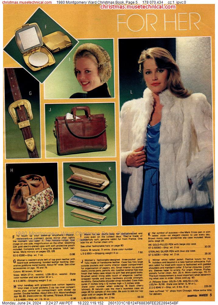 1980 Montgomery Ward Christmas Book, Page 5