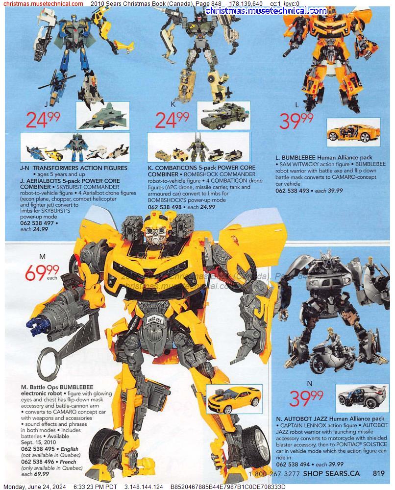 2010 Sears Christmas Book (Canada), Page 848