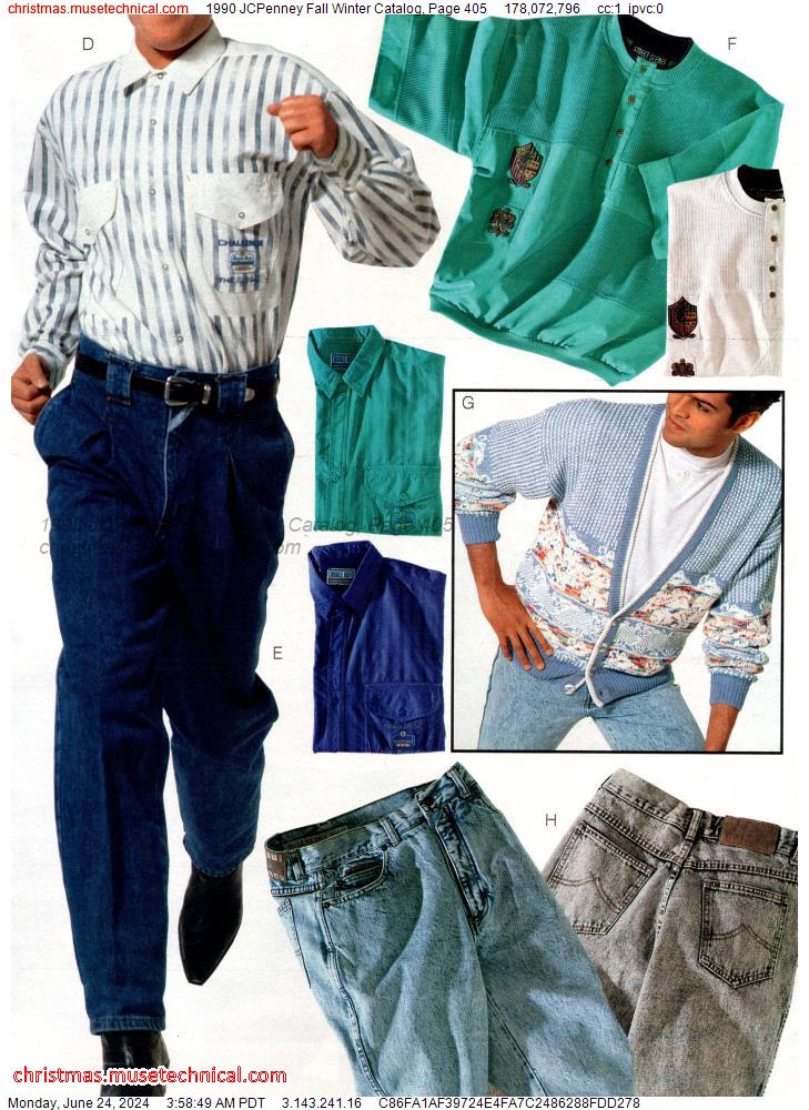 1990 JCPenney Fall Winter Catalog, Page 405