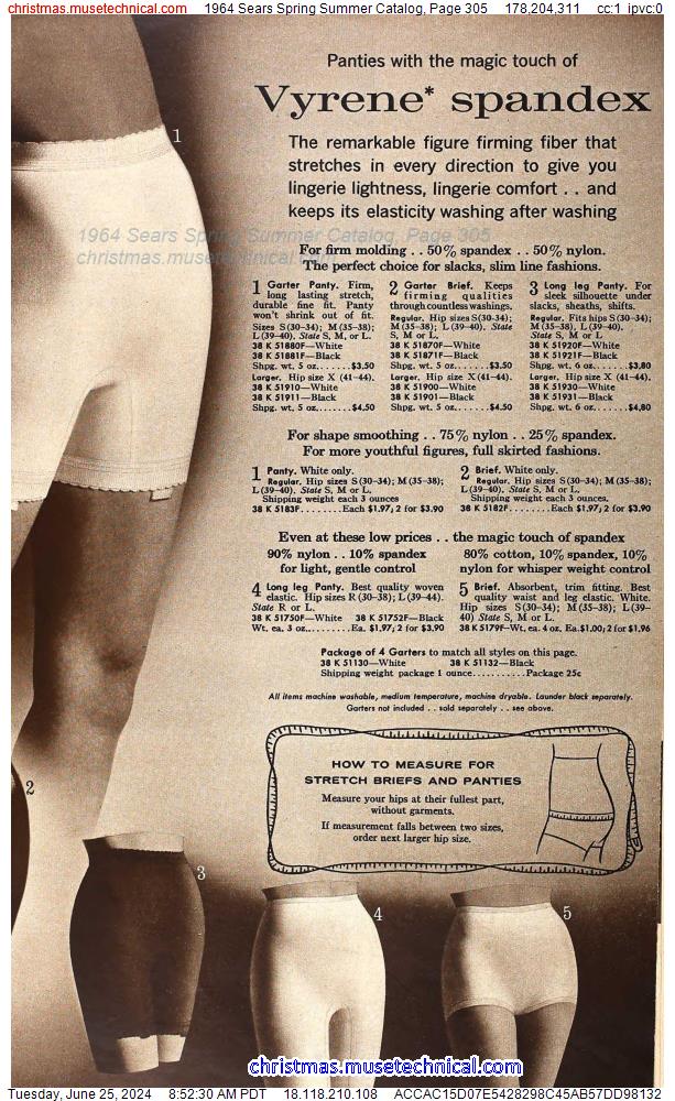 1964 Sears Spring Summer Catalog, Page 305