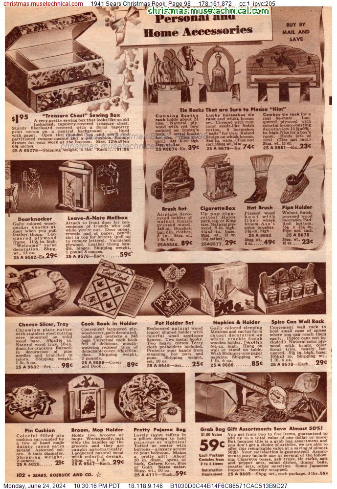 1941 Sears Christmas Book, Page 98