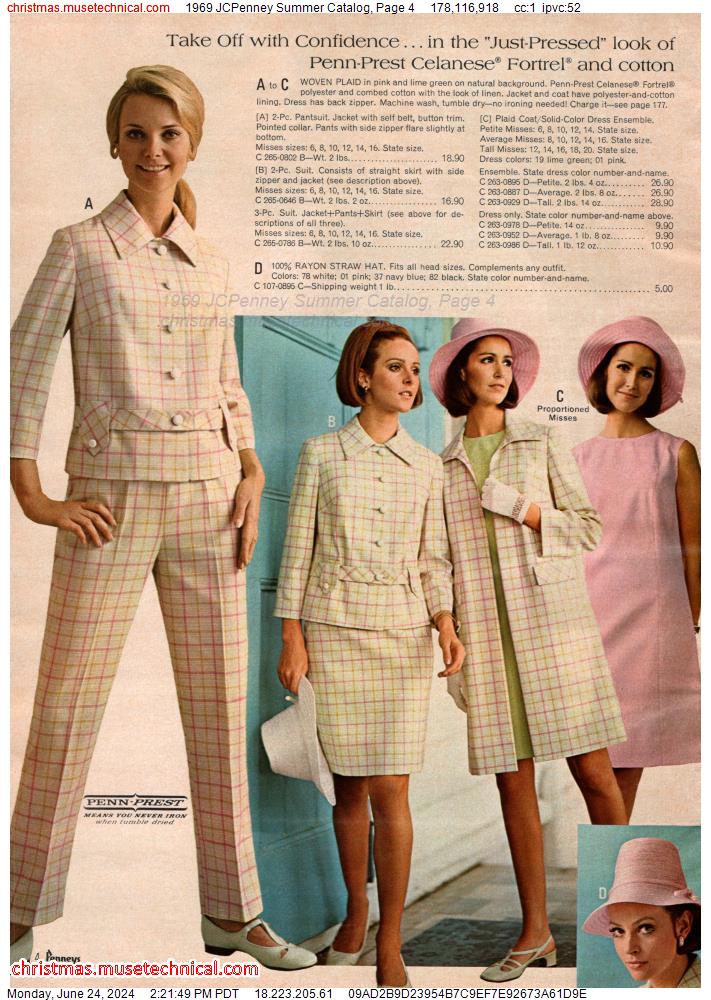 1969 JCPenney Summer Catalog, Page 4