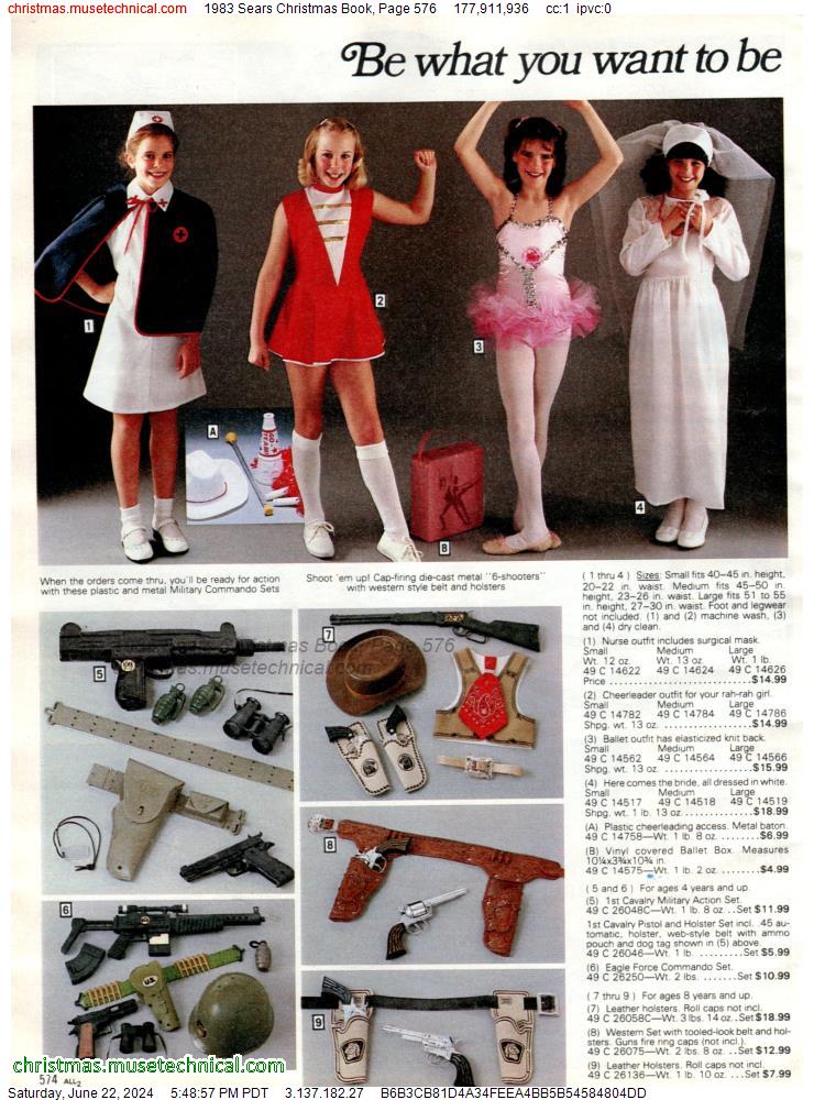 1983 Sears Christmas Book, Page 576