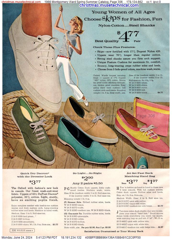 1966 Montgomery Ward Spring Summer Catalog, Page 306