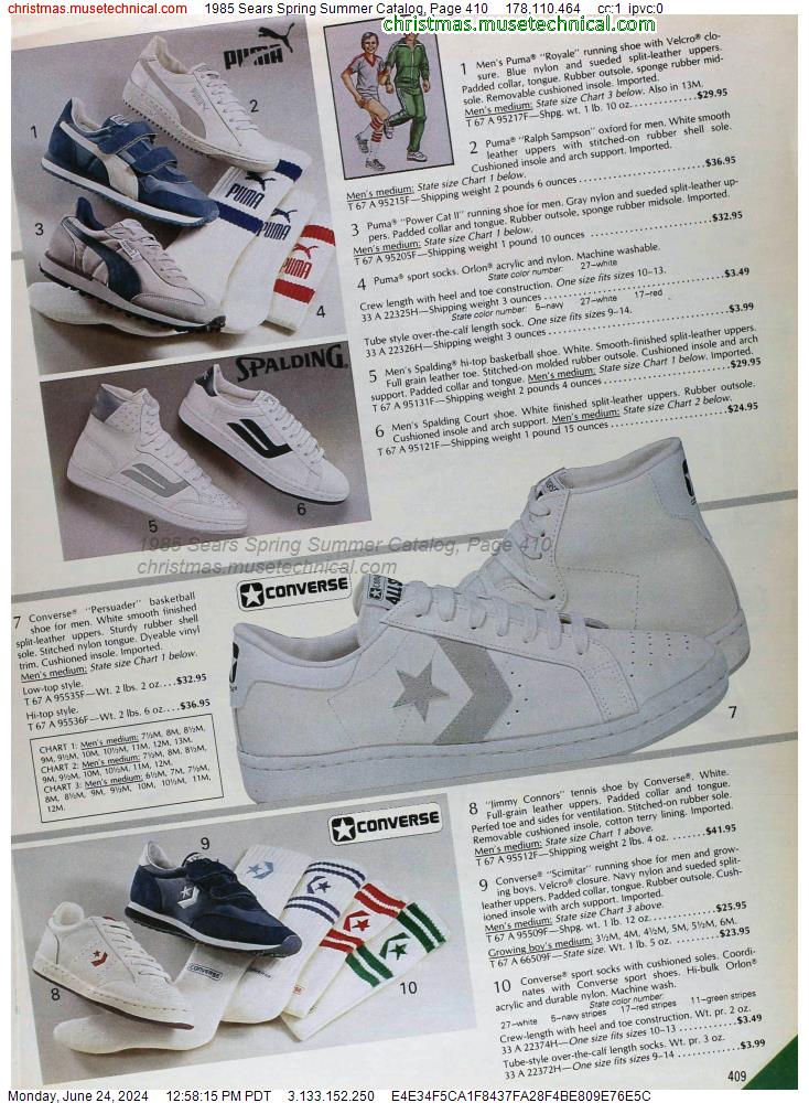 1985 Sears Spring Summer Catalog, Page 410