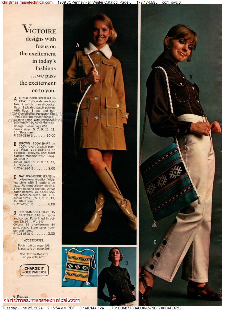 1969 JCPenney Fall Winter Catalog, Page 6