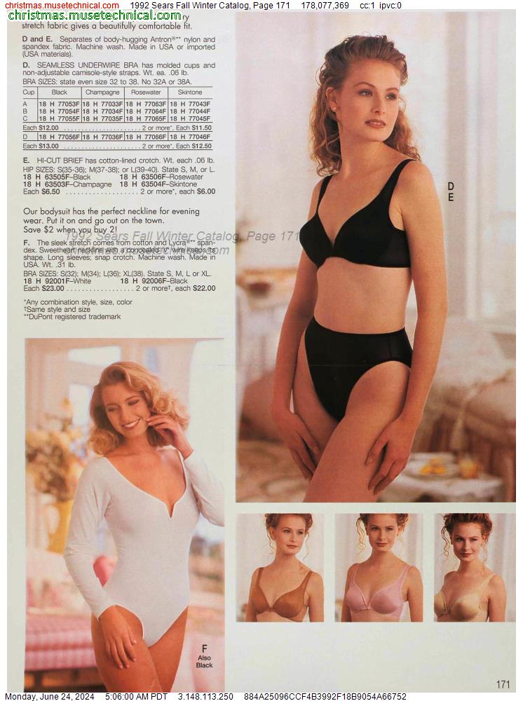1992 Sears Fall Winter Catalog, Page 171