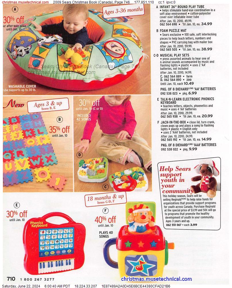 2009 Sears Christmas Book (Canada), Page 746