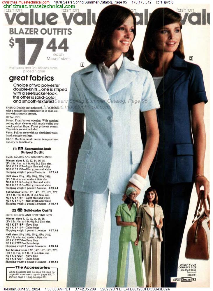 1978 Sears Spring Summer Catalog, Page 95