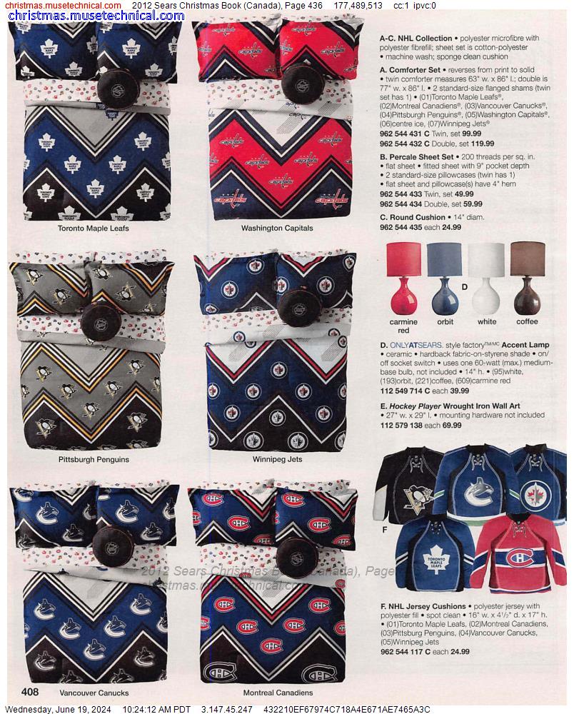 2012 Sears Christmas Book (Canada), Page 436