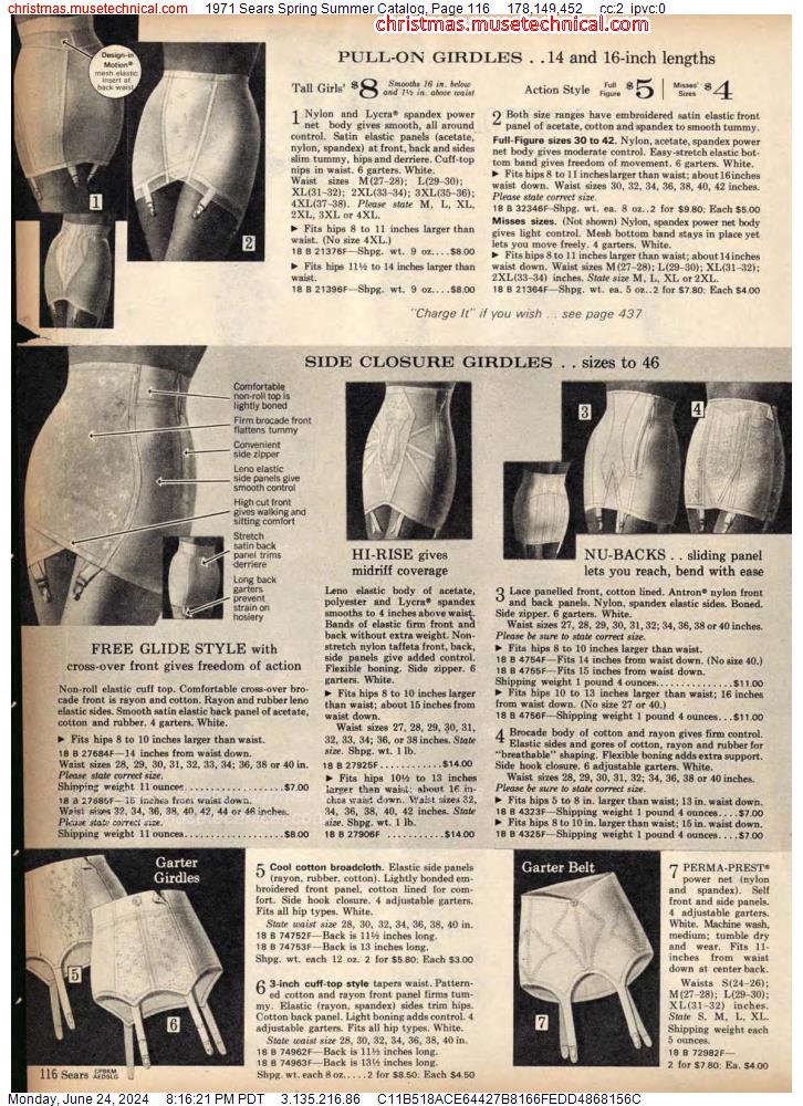 1971 Sears Spring Summer Catalog, Page 116