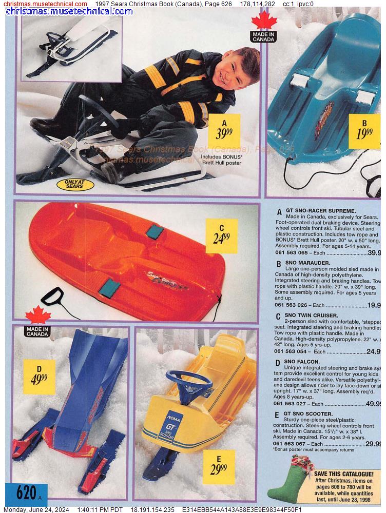 1997 Sears Christmas Book (Canada), Page 626