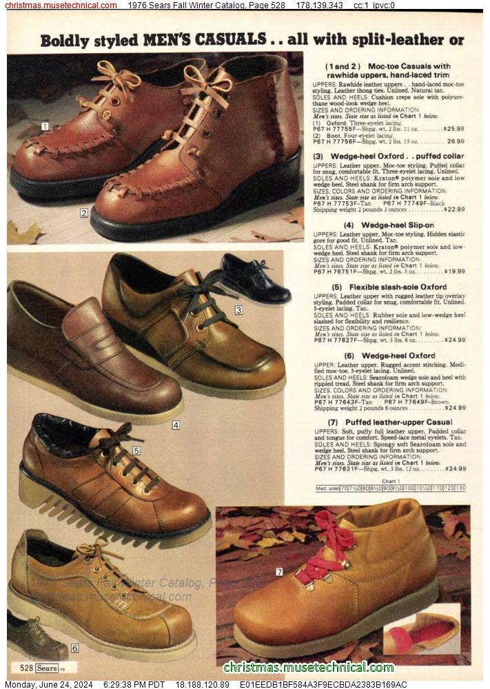 1976 Sears Fall Winter Catalog, Page 528