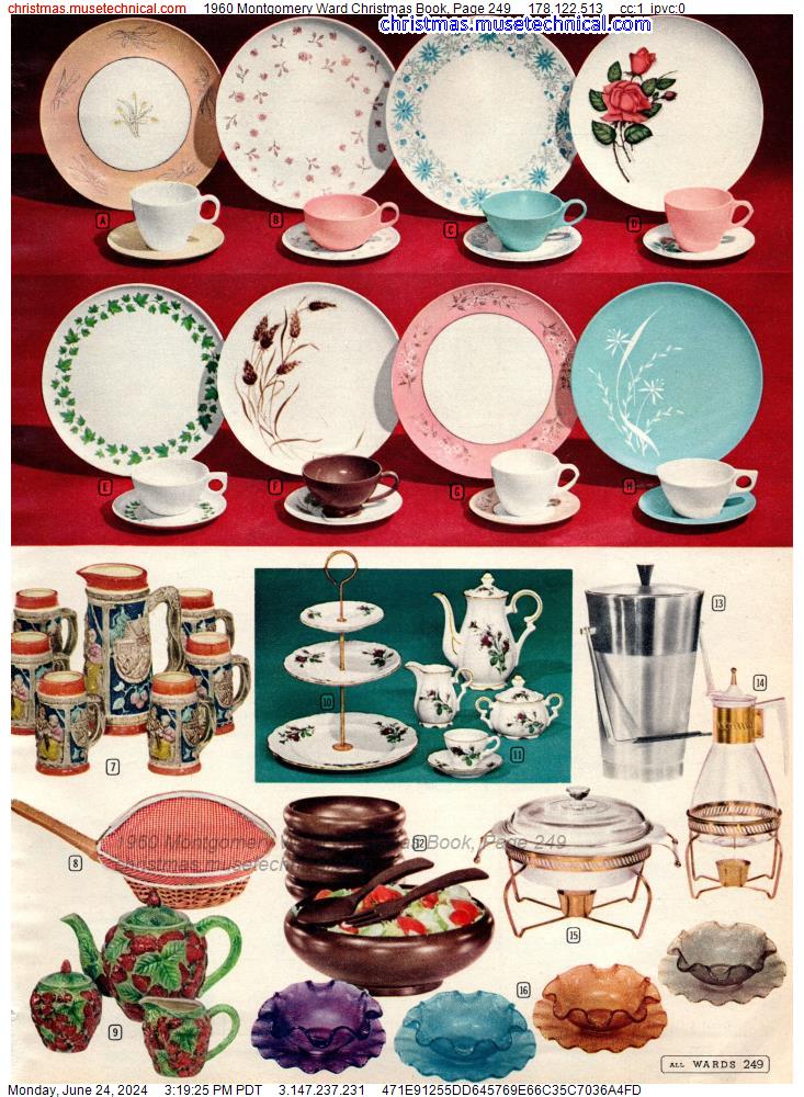 1960 Montgomery Ward Christmas Book, Page 249
