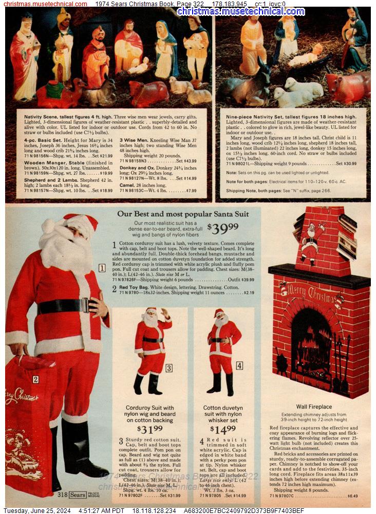 1974 Sears Christmas Book, Page 322