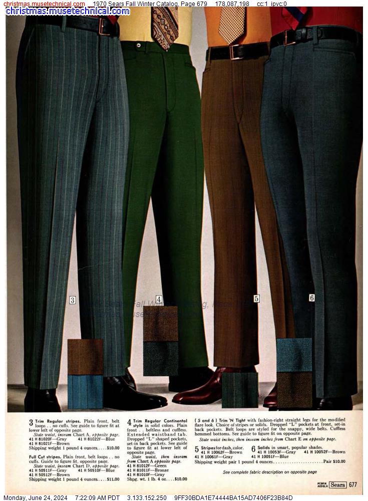 1970 Sears Fall Winter Catalog, Page 679
