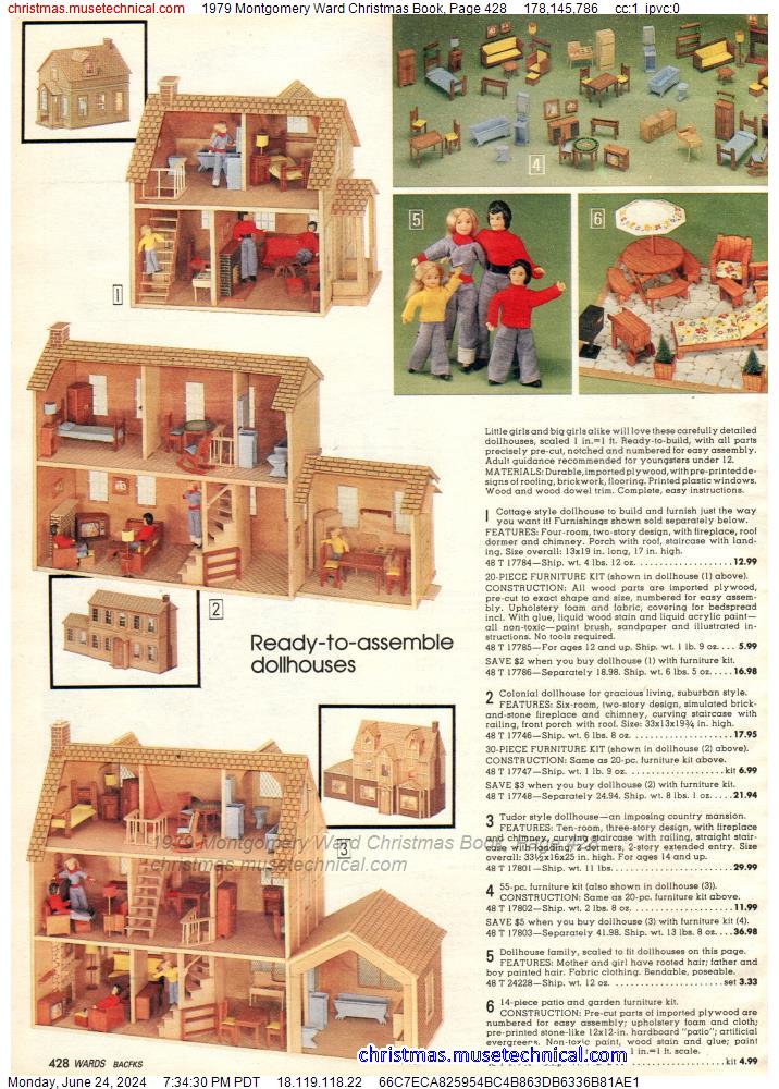 1979 Montgomery Ward Christmas Book, Page 428