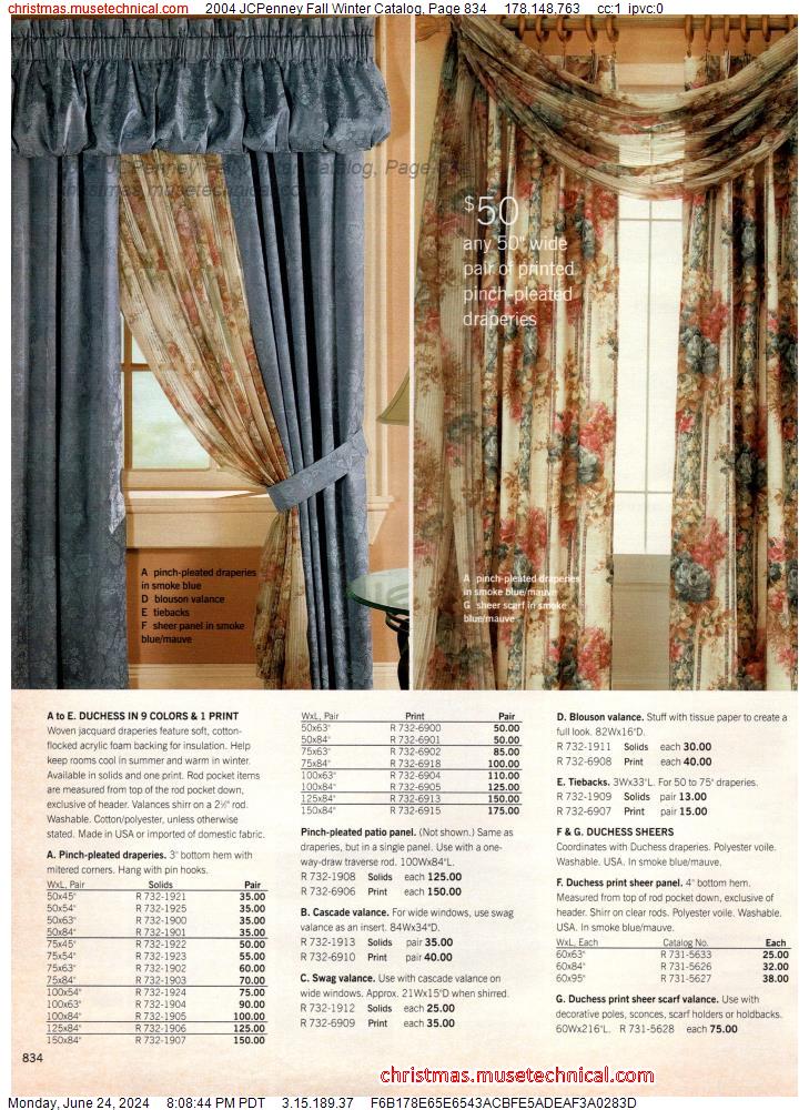 2004 JCPenney Fall Winter Catalog, Page 834