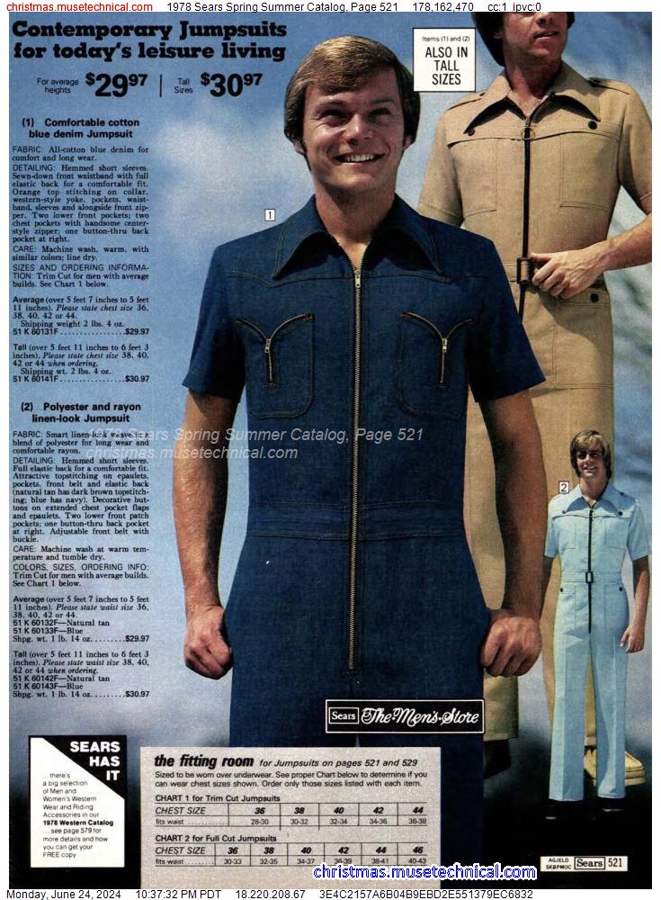1978 Sears Spring Summer Catalog, Page 521