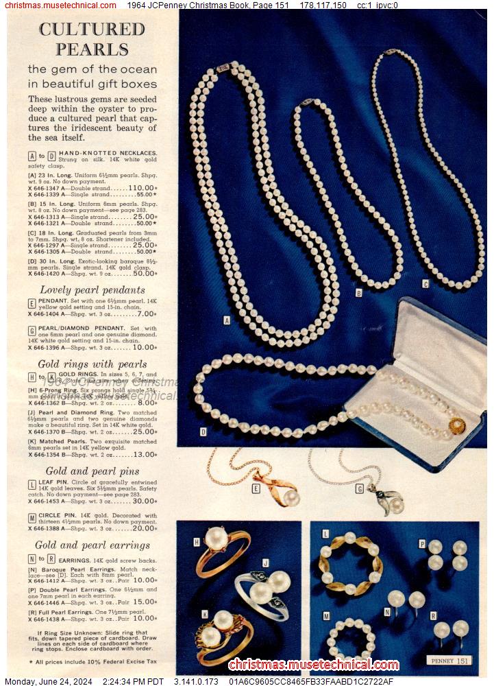 1964 JCPenney Christmas Book, Page 151