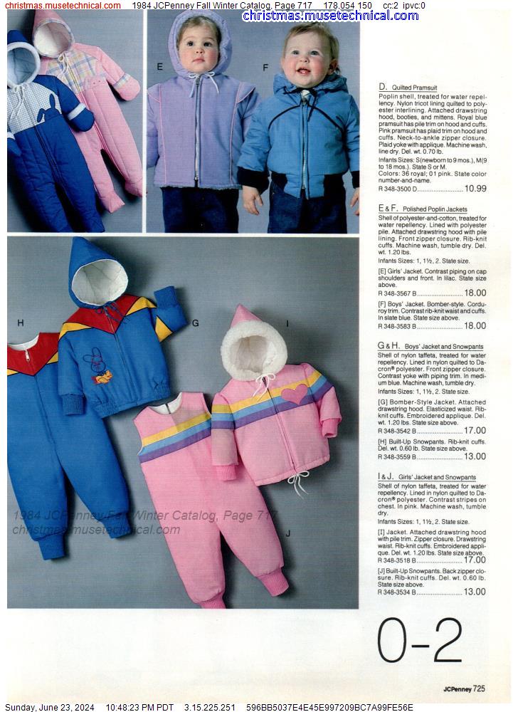 1984 JCPenney Fall Winter Catalog, Page 717