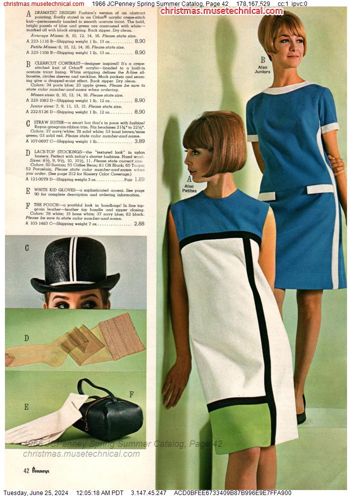 1966 JCPenney Spring Summer Catalog, Page 42