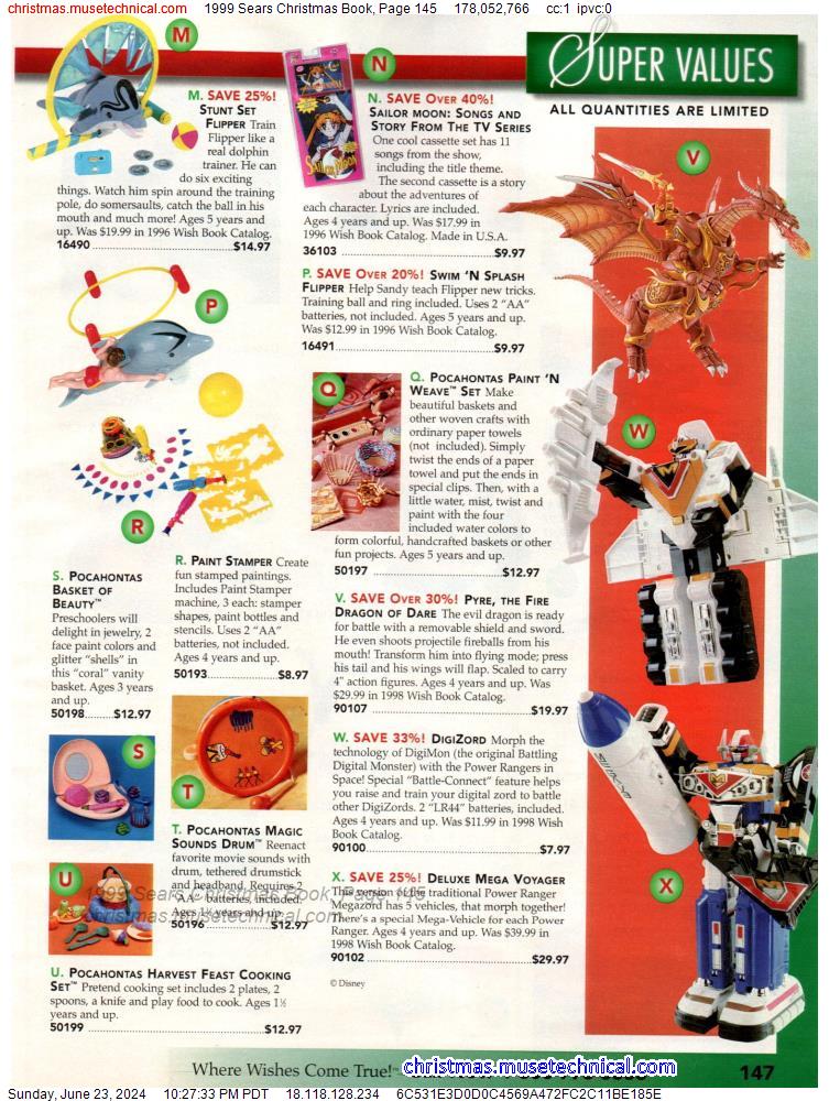 1999 Sears Christmas Book, Page 145