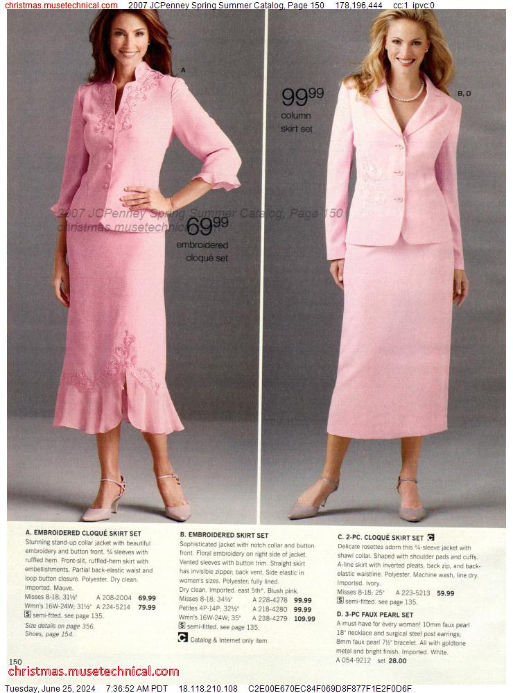 2007 JCPenney Spring Summer Catalog, Page 150