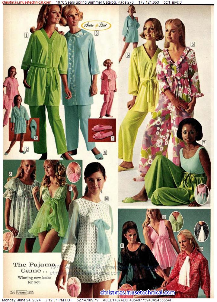 1970 Sears Spring Summer Catalog, Page 276
