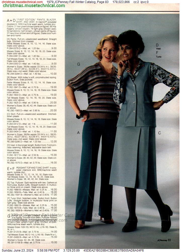 1979 JCPenney Fall Winter Catalog, Page 83