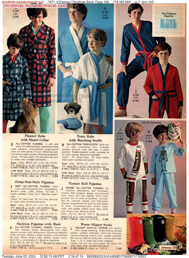 1971 JCPenney Christmas Book, Page 169