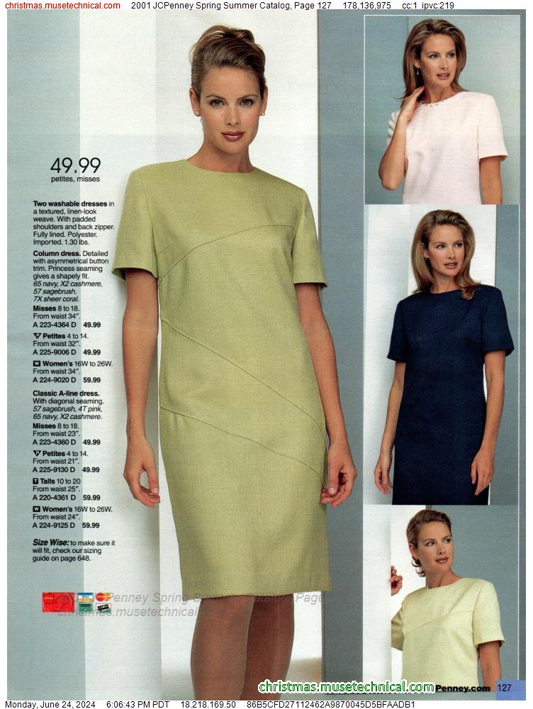 2001 JCPenney Spring Summer Catalog, Page 127