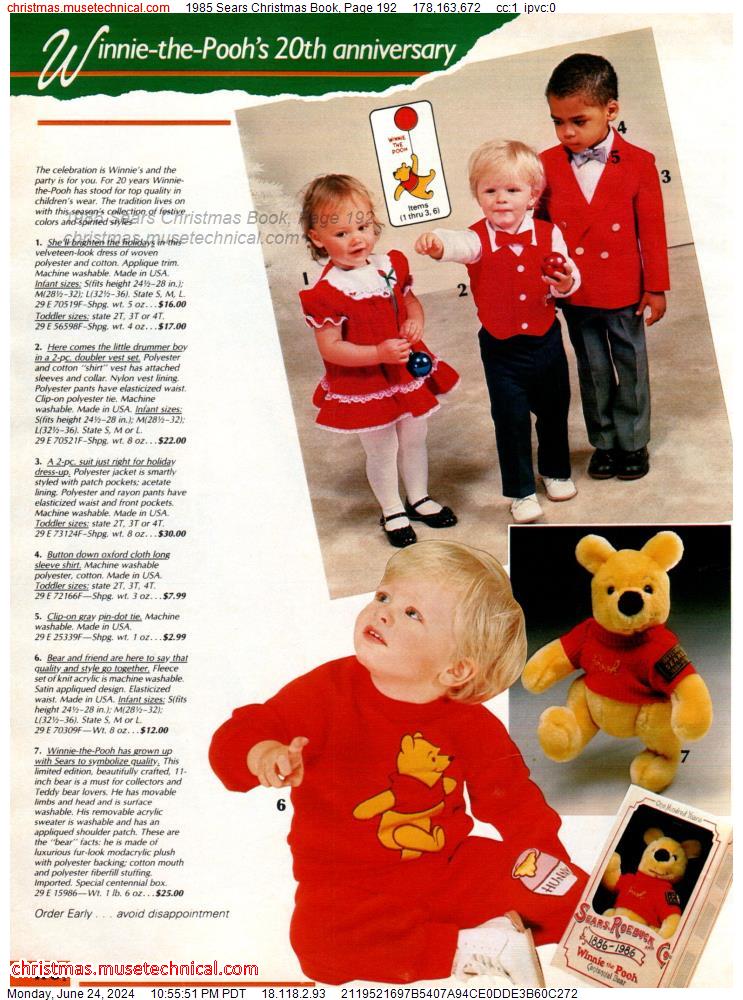 1985 Sears Christmas Book, Page 192