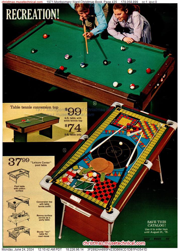 1971 Montgomery Ward Christmas Book, Page 435