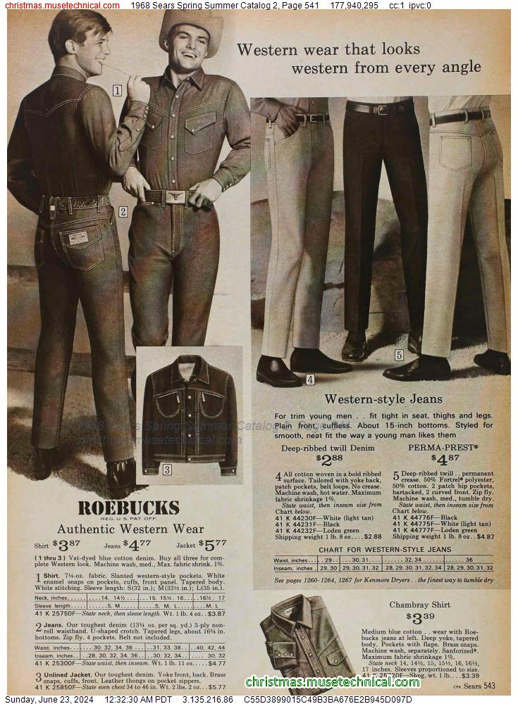 1968 Sears Spring Summer Catalog 2, Page 541