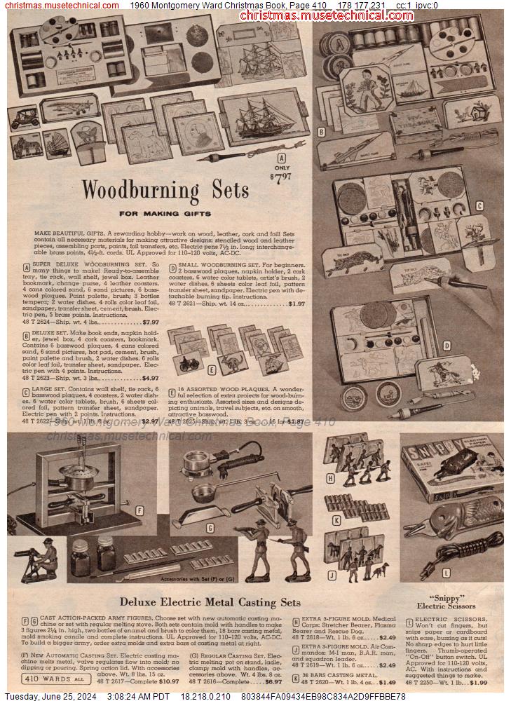 1960 Montgomery Ward Christmas Book, Page 410