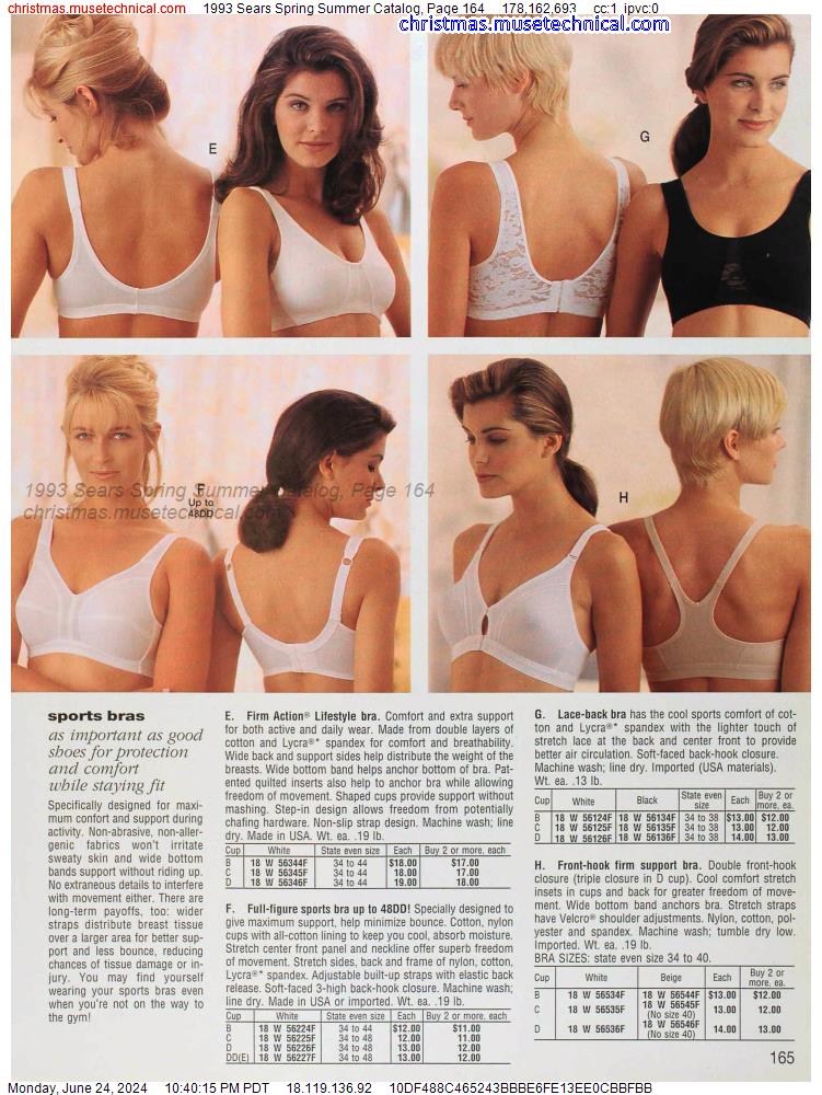 1993 Sears Spring Summer Catalog, Page 164