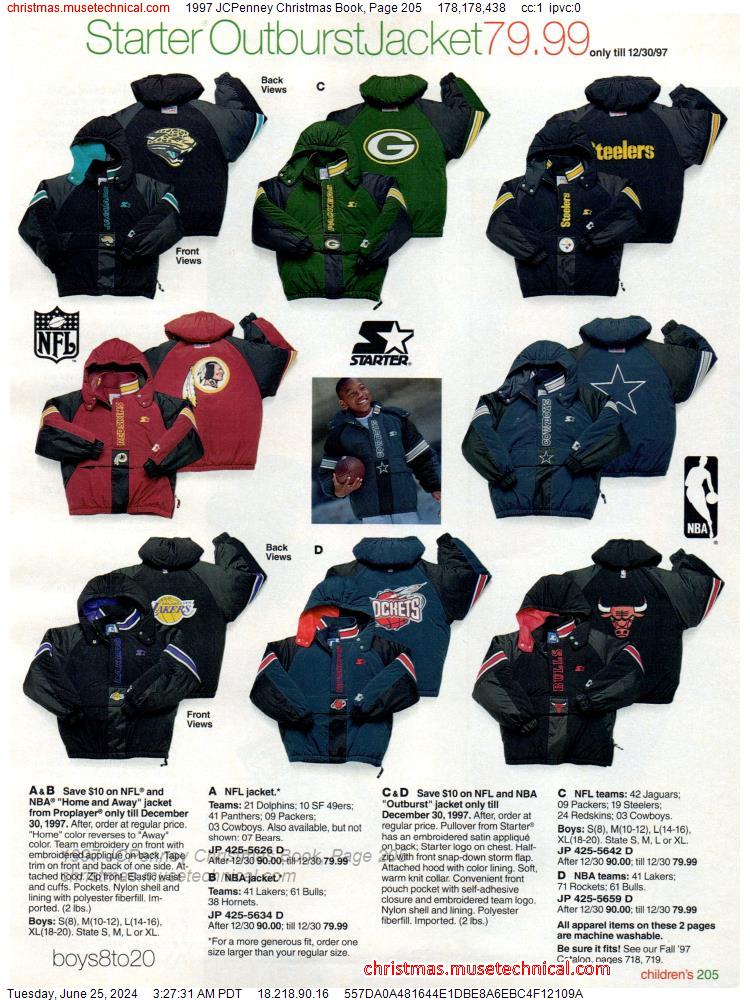 1997 JCPenney Christmas Book, Page 205