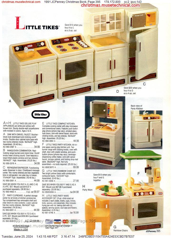 1991 JCPenney Christmas Book, Page 395