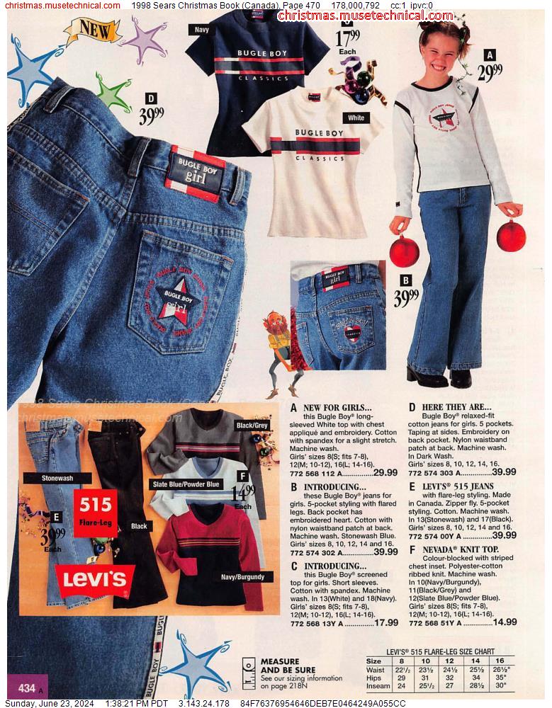 1998 Sears Christmas Book (Canada), Page 470