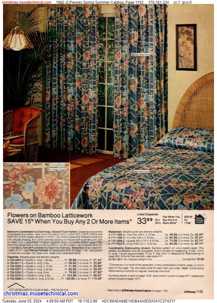 1982 JCPenney Spring Summer Catalog, Page 1153