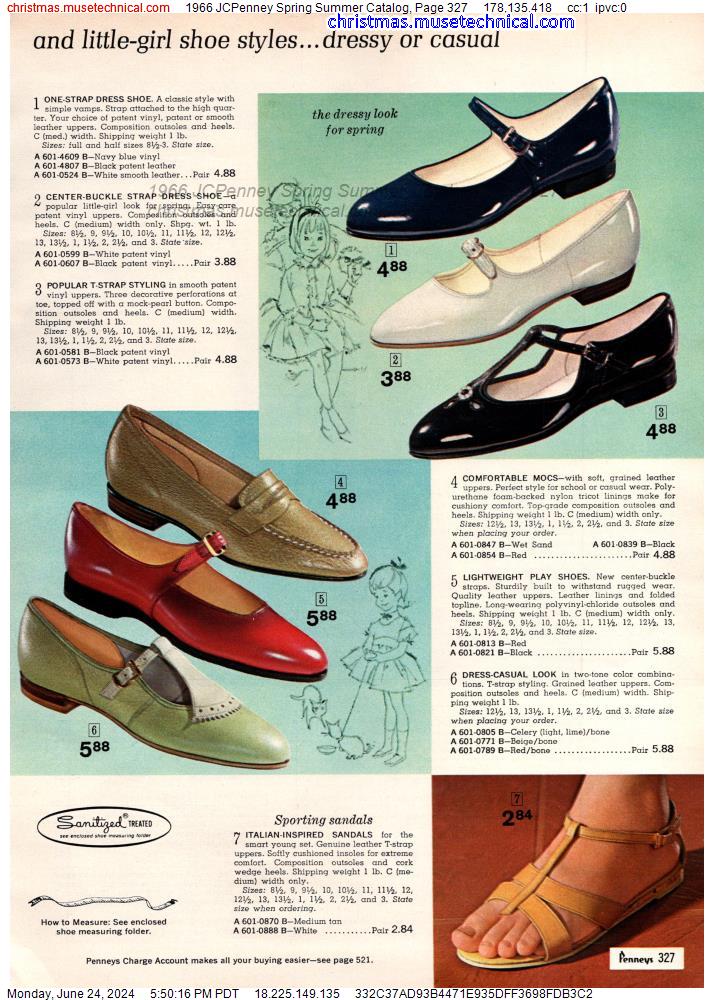 1966 JCPenney Spring Summer Catalog, Page 327