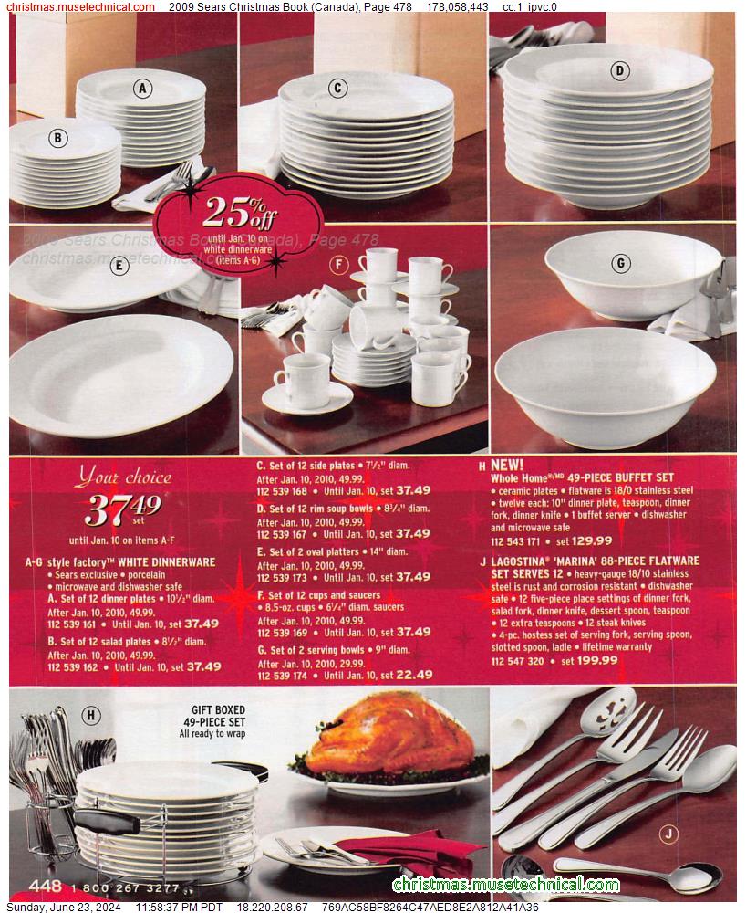 2009 Sears Christmas Book (Canada), Page 478